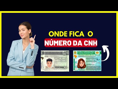 Onde fica o número da CNH - Saiba onde fica o numero de registro da cnh