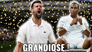 🔥Novak Djokovic BAT Auger Aliassime dans un match GRANDIOSE ! Débrief ! 🎾