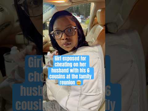 She slept with all her husbands cousins at the family reunion and now she acting like the victim 🤯
