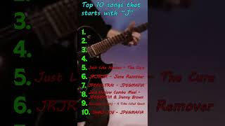 Top 10 songs that start with J #albumreview #ranking #rap #rock #album #music #hiphop #radiohead