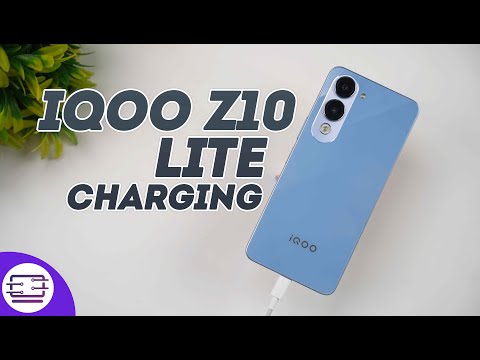 iQOO Z10 Lite Charging Test 🔋 15W Charger ⚡️