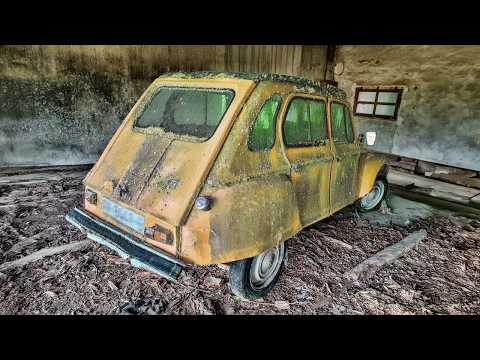 Rescato un CITROEN 2CV Abandonado durante 27 Años | Antes y Después