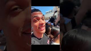 Marathon burger grand opening in Long Beach