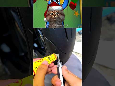 how to fix a tire FAST🤯 #howto #shorts