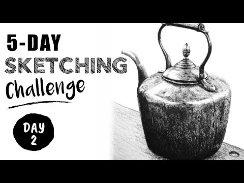 Pencil Sketching 5 DAY Challenge - Lesson 2