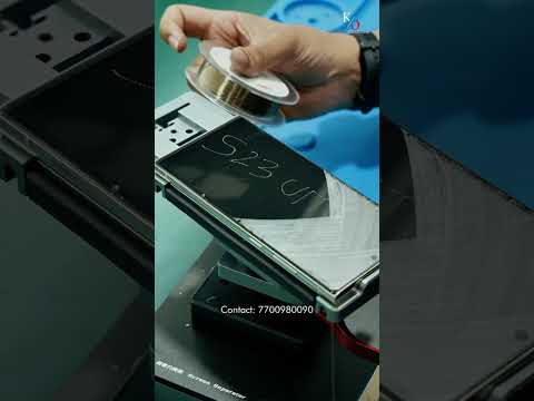Polarized Display Glass Replacement on this Samsung S23 Ultra. Precision in every layer! 🔍