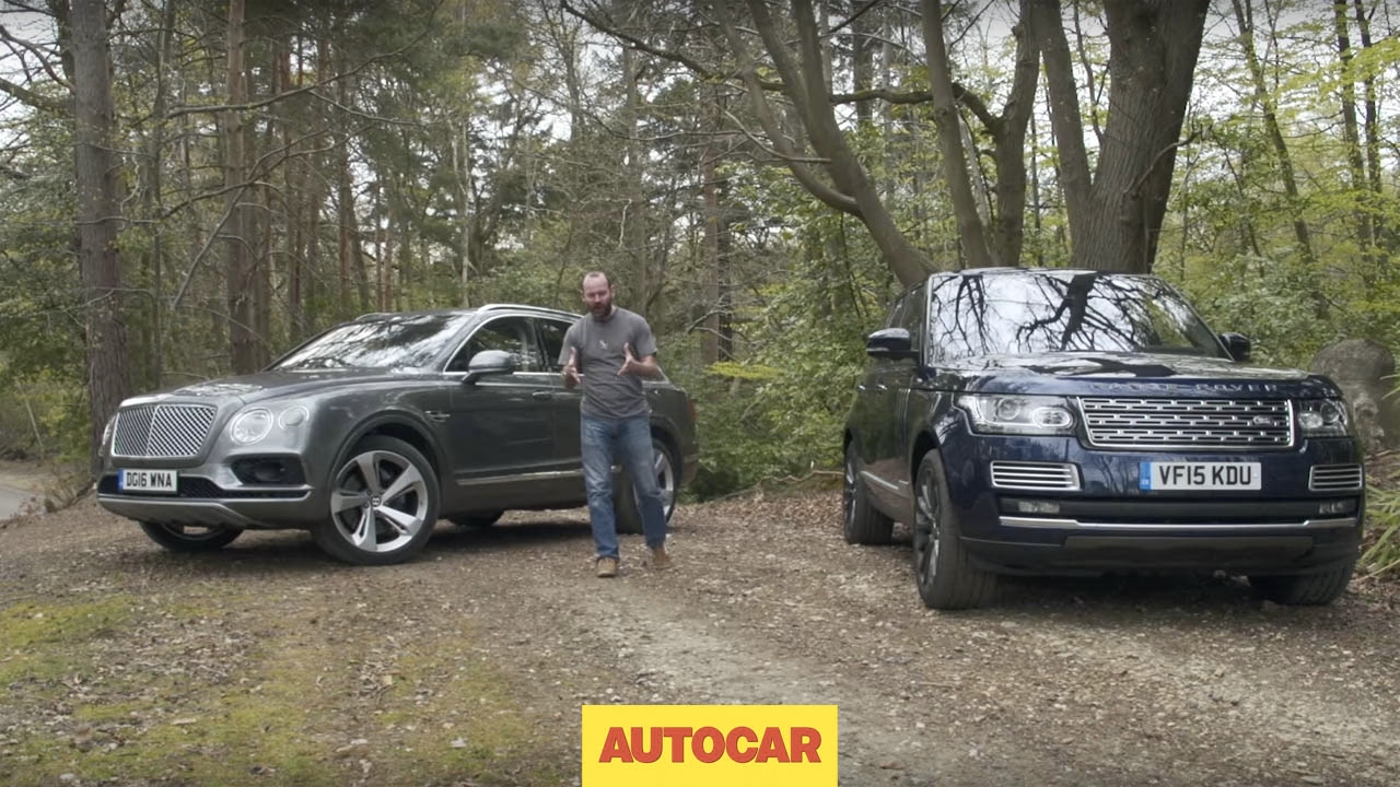 Bentley Bentayga vs Range Rover SVAutobiography review - SUV shootout - Autocar