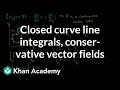 Understanding Conservative Vector Fields and Line Integrals