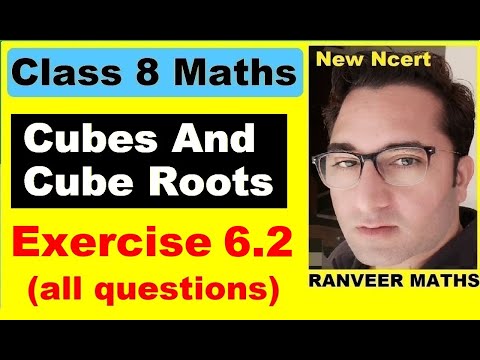 Class 8 Maths , Ex.6.2 Q1, Q2 (Cubes And Cube Roots) New Ncert | Ranveer Maths 8