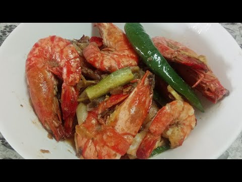 Resepi Udang Masak Tauco Kering - Tauco Cap Kipas Udang