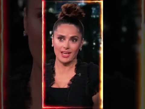 ¡El ÚNICO idioma sin el cual Salma Hayek no puede vivir! #Salmahayek #famosos #celebridad