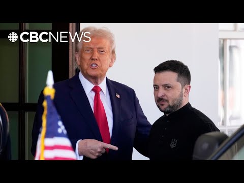 YouTube video thumbnail: Zelenskyy, European Allies to Meet With Trump to Discuss War in Ukraine
