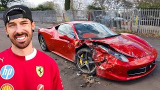 RECONSTRUCTION D'UNE FERRARI 458 ACCIDENTÉE