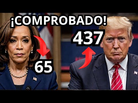 ¿Quién REALMENTE ganó el DEBATE PRESIDENCIAL? ¡Prueba impactante! Trump vs Harris