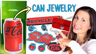 Turning a Coca Cola Can into Jewelry with My xTool F1 Ultra (Laser cutting metal)