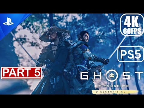 Ghost of Tsushima PS5 - Gameplay Walkthrough (60FPS 4K) Part 5 No Commentary