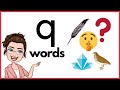 Words Starting with Q