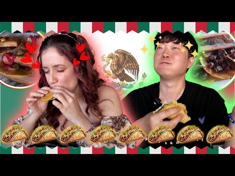 [VLOG DE MEXICO] PROBANDO TACOS POR PRIMERA VEZ... EN NUESTRAS VIDAS!!! 😨😱