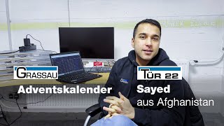 Tür 22: Umschüler Sayed aus Afghanistan
