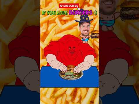 ???? Baby Mr.BEAST Takes Whopper From Tshirt MONSTER ! ? CATNAP ? #GiGi.Studios #mrbeast