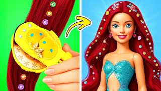 🩷🏝 From Prison to Sea Queen: Surreal Mermaid Makeover Challenge