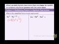 Multiplying Powers with the Same Base