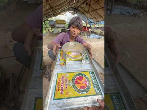 कबाड़ से चूल्हा बनाने की बेहरतीन कला👌😱 #trending #youtubeshorts