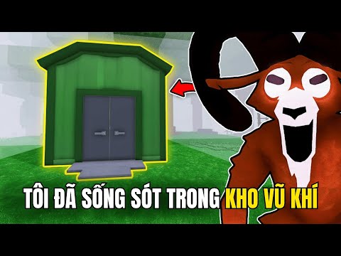 Tôi Đã Sống Sót Trong Kho Vũ Khí Suốt 99 Đêm Trong Roblox 99 Nights In The Forest!!
