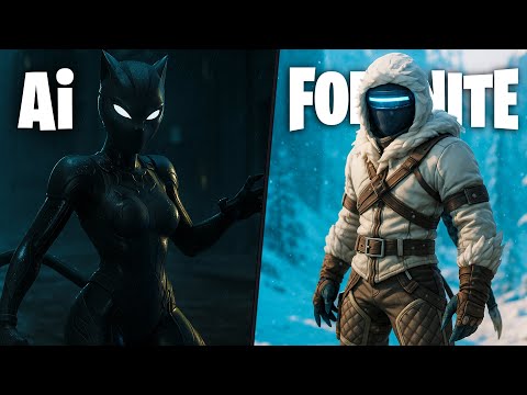 AI Reveals What Fortnite Skins Would Look Like in Real Life! (Battle Pass – Season 7 Chapter 1)