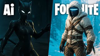 AI Reveals What Fortnite Skins Would Look Like in Real Life! (Battle Pass – Season 7 Chapter 1)