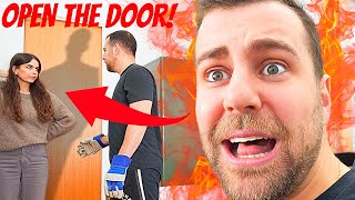 HIDING SOMEONE from MY HUSBAND PRANK! HE LOST HIS MIND!