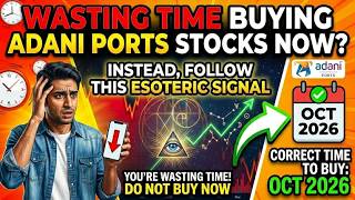 Adani Ports cycle analysis ADANIPORTS technical analysis | Buying window is Oct 2026 not now