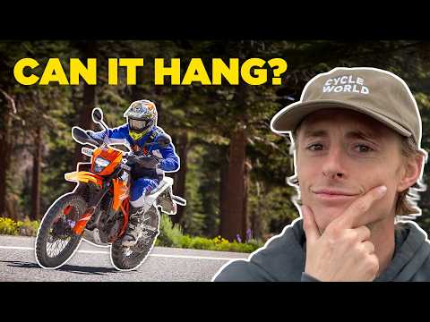 Testing the All New KTM 390 Enduro R