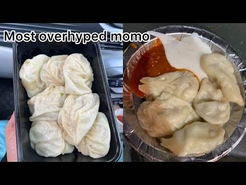 WE TRIED MOST OVER HYPED MOMO OF DELHI🤮