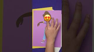 Who is that? Meekah Craft for Kids! 🎨💜| Easy Art Project #shorts #blippi #diyforkids
