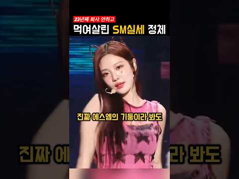 23년째 퇴사 안하고 SM 먹여살린 실세