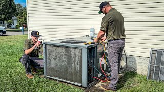 Goodman A/C leaking Refrigerant | How I Fixed it