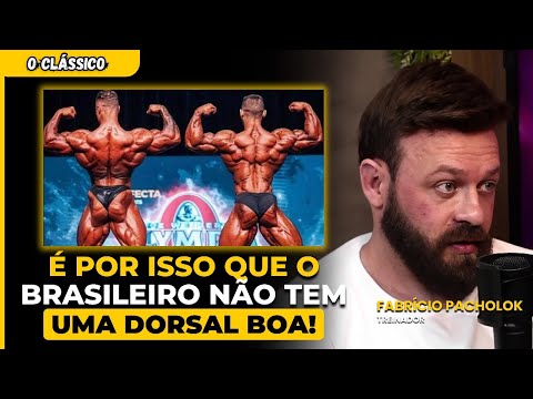 PACHOLOK ESCLARECE o MOTIVO do FISICULTURISTA BRASILEIRO NÃO TER COSTAS