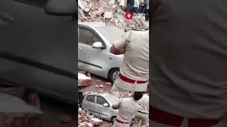 Delhi Building Collapses Near Satya Niketan, Rescue Operation Underway