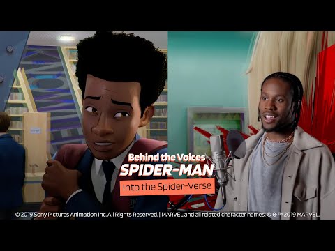 Behind The Voices of Spider-Man: Into the Spider-Verse