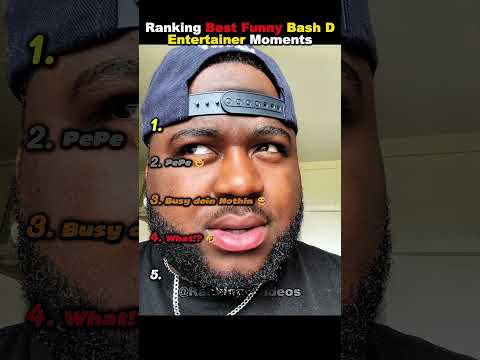 Ranking Best Funny Bash D Entertainer Moments #shorts