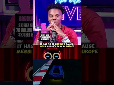 iShowSpeed GUESSES Ronaldo and Messi's Ballon D'ors?!