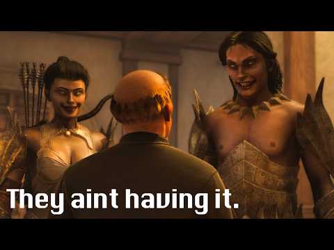 He thought it was safe to peek (OBLIVION REMASTERED)