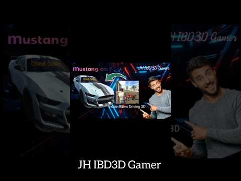 MustangCar Spawned by Indian Bikes Driving 3D #shorts