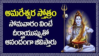 Amareswara Stotram in Telugu | Lord Shiva Songs | Somavaram Special Songs | Rose Bhakti Sagar