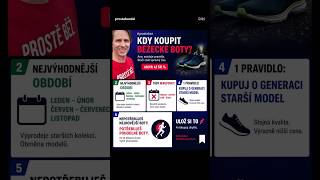 Kdy kupovat levně běžecké boty?