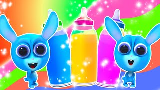 Bunnies Love Bottled Smoothies | Cartoon for Kids | Dolly and Friends - Thailand