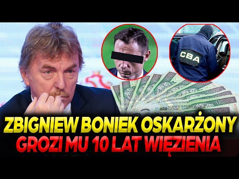 ZBIGNIEW BONIEK OSKARŻONY PRZEZ PROKURATURĘ - GROZI MU 10 LAT WIĘZIENIA | CBA W PZPN - O CO CHODZI?