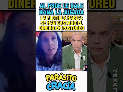 TRIPULANTE DE LA FLOTILLA DICE QUE LO HACEN POR POSTUREO
