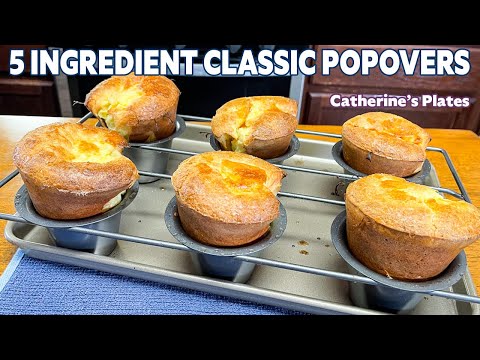 Easy CLASSIC POPOVERS 5 Ingredients